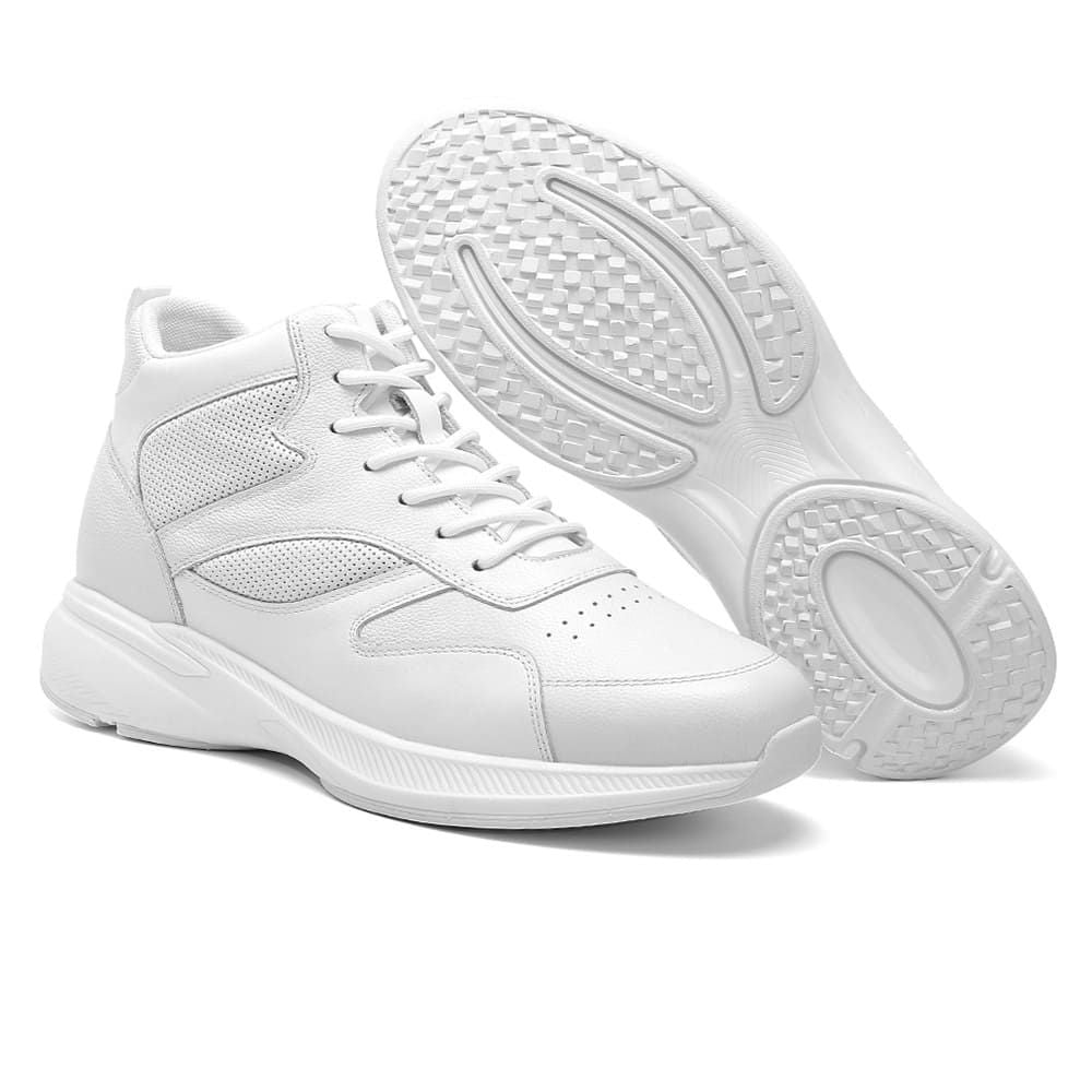 JENNEN Classic All white height increasing sneakers