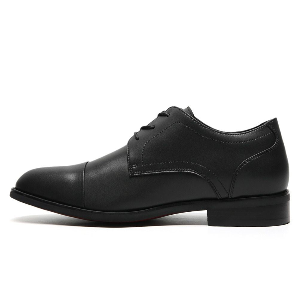 Formal Black Vegan elevator shoes