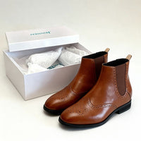 Mr. Shakespeare 7.5cm  | 3 Inches Height Boost | Stylish Chelsea Elevator Boots