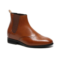 Men Formal Boots with 7cm hidden lifts