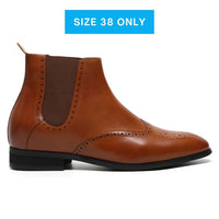 Mr. Shakespeare 7.5cm  | 3 Inches Height Boost | Stylish Chelsea Elevator Boots