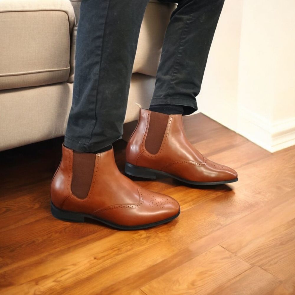 Business Chelsea Height Increasing boots