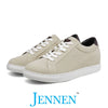 Mr. Banksy Beige 7cm | 2.8 inches Height Increasing Suede Sneakers for Men