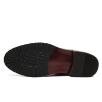 Hidden Height Insoles Boots in Black for Men