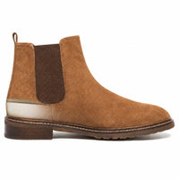 brown suede boots