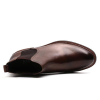 Melbourned Designed Elevated  7cm Heels Men Boots in Brown