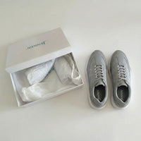 Mr. Kaizer Grey 8cm | Elevated Street Sneakers (3.2")