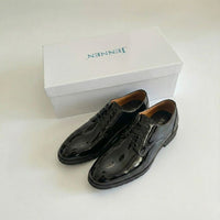 Mr. Orwell Patent Black 10cm | Patent Height-Boosting Formal Shoes (4")