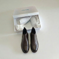 Mr. Jackopanetz Brown 8cm | Handcrafted Taller Chelsea Boots (3.2")