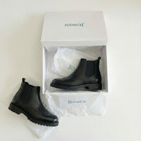 Mr. Jackopanetz Black 8cm | Height-Boosting Chelsea Boots (3.2")