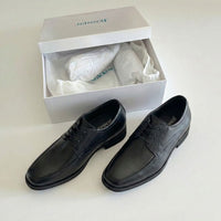 Mr. Saint-Saens Black 8.5cm | 3.4 inches Taller Black Elevator Shoes