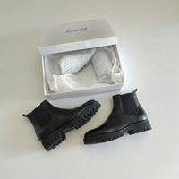 Mr. Callum Black 8cm | Premium Chelsea Elevator Boots (3.2")