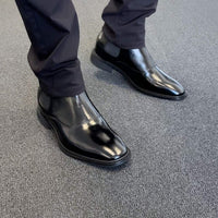 Waldo 7cm | 2.8 inches Black Chelsea Instant Height Lift Boots