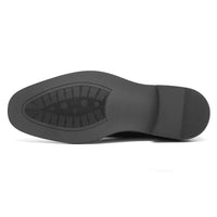 Outsoles of Waldo Black Elevator boots