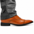 7cm formal brown elevator shoes