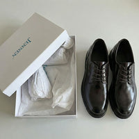 Mr. Charlie Brown 8cm | Elegant Leather Dress Shoes (3.2")