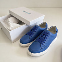 Mr. Federer 7cm | 2.8 inches Blue Sporty Elevated Sneakers