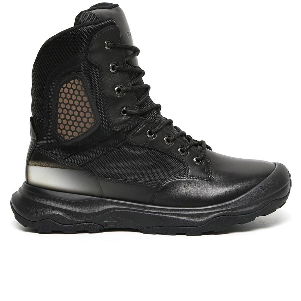 Mr. Goggins Black 8cm | Elite Elevated Tactical Boots (3.2")