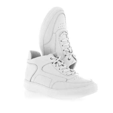 Mr. Shaun 6cm | 2.4 inches Taller High-Top Elevator Sneakers