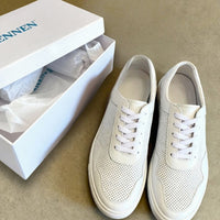 Mr. Nadal 6cm | 2.4 Inches Height Boost | Classic All White Elevator Sneakers