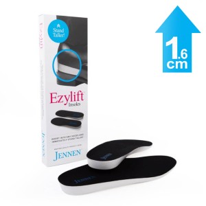 1.6cm Ezylift Soft Heel Shoe Lift Insert Insoles Increase Height