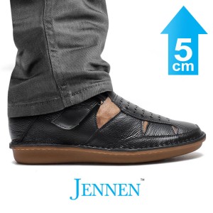Mr. Alpha 5cm | 2 inches Taller Elevator Sandals for Men