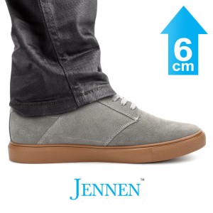 Mr. Cormac 6cm | 2.4 inches Taller Casual Suede Elevator Shoes
