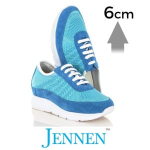 Ms. Lynette 6cm | 2.4 inches Taller Ladies Elevator Sport Shoes