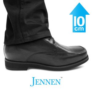 Mr. Baron Black 10cm | 4 inches Taller Height Increase Boots