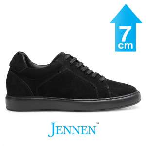 Mr. Jackie 7cm | 2.8 inches Taller Casual Elevator Suede Sneakers