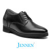 Instant 10cm Tall Business Black Shoes for Men