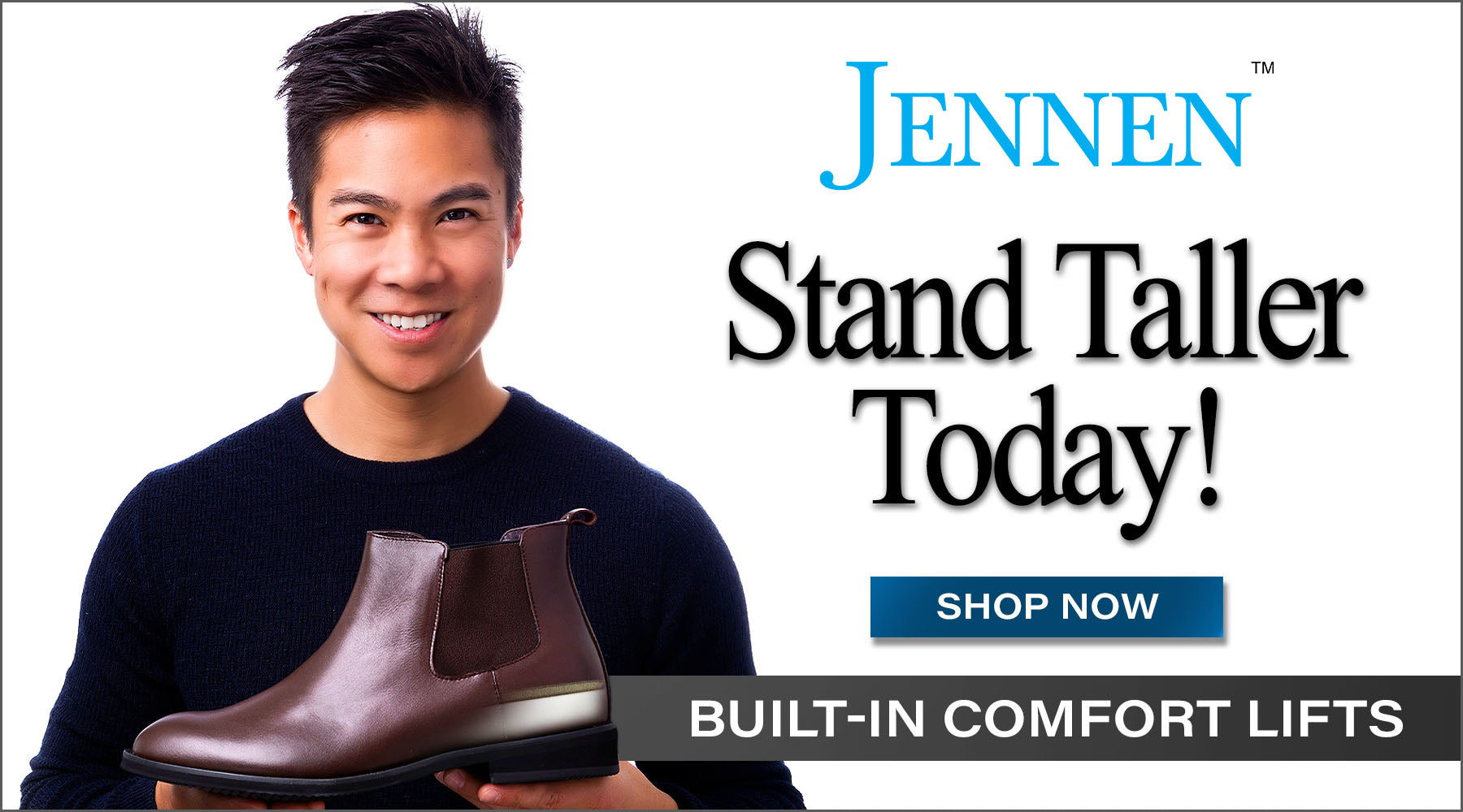 JENNEN shoes | Stand Taller Instantly!