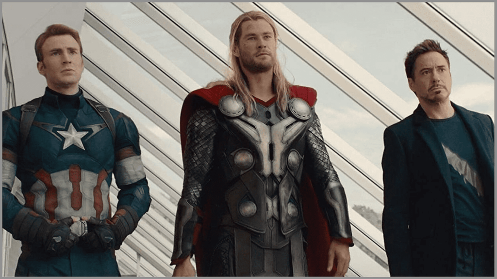 Captain America, Thor, and Iron Man